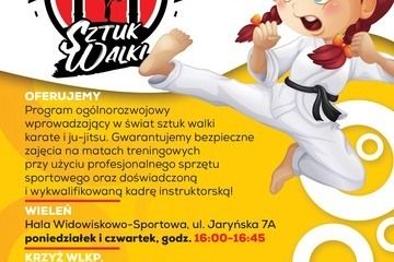 Wielkopolska Akademia Sztuk Walki zaprasza do trenowania karate również DZIECI W WIEKU 4-6 LAT! 