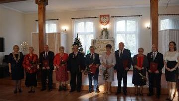 Złote Gody w Wieleniu, 8 grudnia 2017r., fot.B.Niezborała 