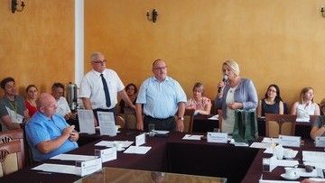 XXXIV Sesja Rady Miejskiej w Wieleniu, 27.06.2018r., fot.B.Niezborała
