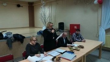 Zebranie sprawozdawczo- wyborcze sołectwo Rosko,08.01.2019 r., Fot. UM Wieleń