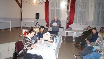 Zebranie sprawozdawczo-wyborcze w Dzierżążnie Wielkim,18.01.2019, fot. UM Wieleń