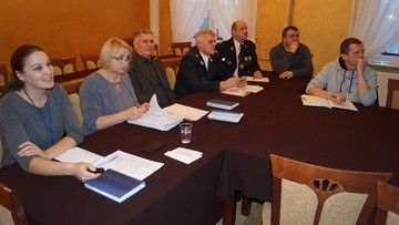 Spotkanie z przedstawicielami OSP z terenu Gminy Wieleń, 25.01.2017r. 