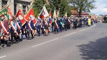 Poczty Sztandarowe uświetniły Święto Konstytucji 3 Maja w Gminie Wieleń