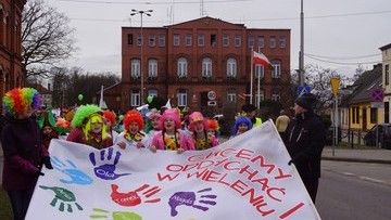 Marsz Antysmogowy w Wieleniu, 23.03.2017r., fot. Justyna Kacza