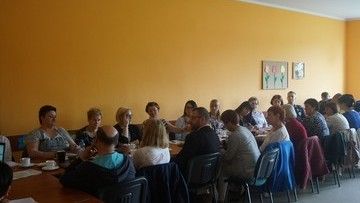 Szkolenie p/przemocy w rodzinie, organizator: M-GOPS w Wieleniu, 16.05.2017r., fot. B.Lewandowska 