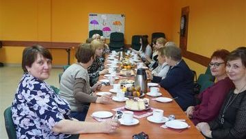 Dzień Pracownika Socjalnego w Miejsko - Gminnym Ośrodku Pomocy Społecznej, Wieleń, 21.11.2017 r., Fot. Beata Lewandowska